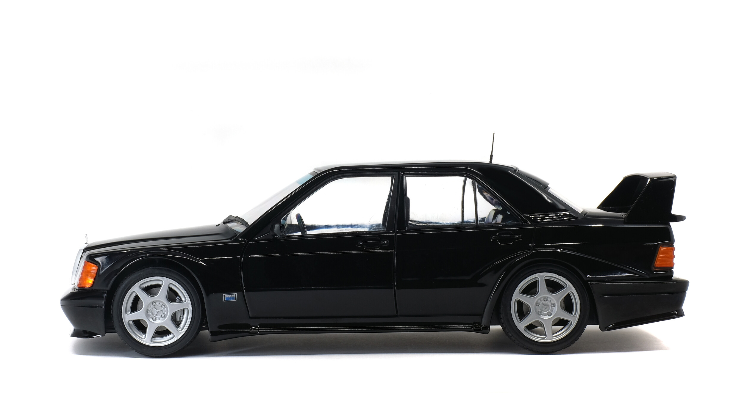 MERCEDES 190 EVO (W201) - BLACK - 1990 - Solido