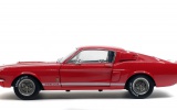 SHELBY MUSTANG GT500 - CANDY APPLE RED / WHITE STRIPES -1967
