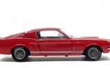 SHELBY MUSTANG GT500 - CANDY APPLE RED / WHITE STRIPES -1967