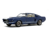 SHELBY MUSTANG GT500 - NIGHTMIST BLUE/ LIGHT GREY STRIPES -1967
