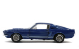 SHELBY MUSTANG GT500 - NIGHTMIST BLUE/ LIGHT GREY STRIPES -1967